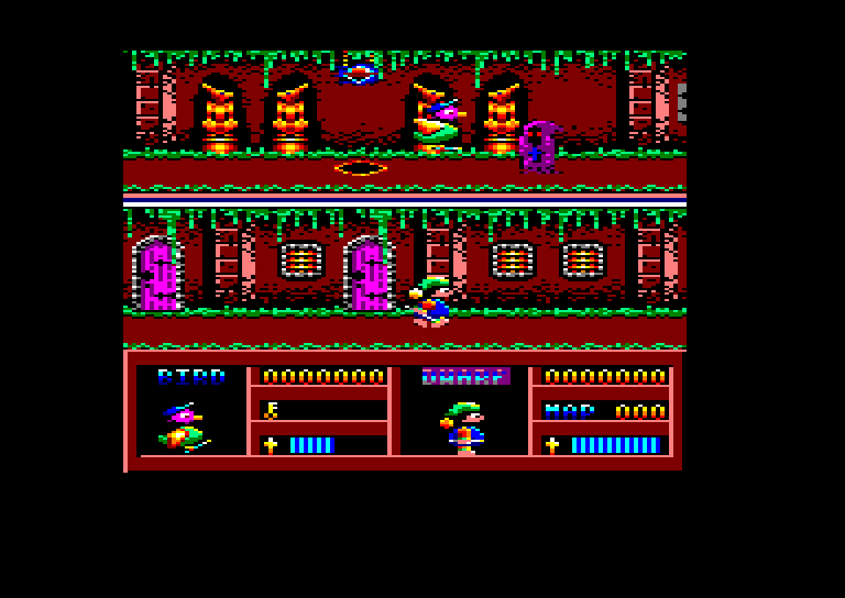 screenshot of the Amstrad CPC game Dynamic Duo by GameBase CPC