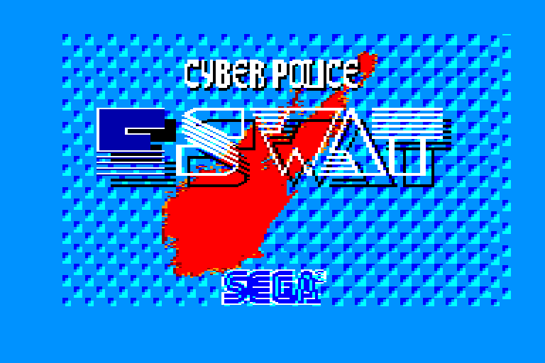 screenshot of the Amstrad CPC game ESWAT by GameBase CPC