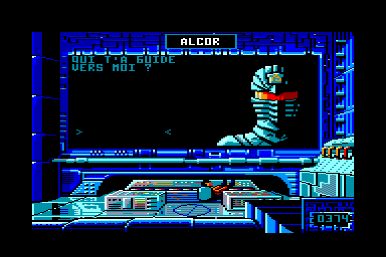 screenshot of the Amstrad CPC game Eagle's rider by GameBase CPC