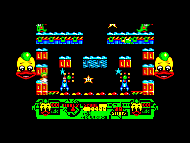 screenshot of the Amstrad CPC game Edd the duck by GameBase CPC