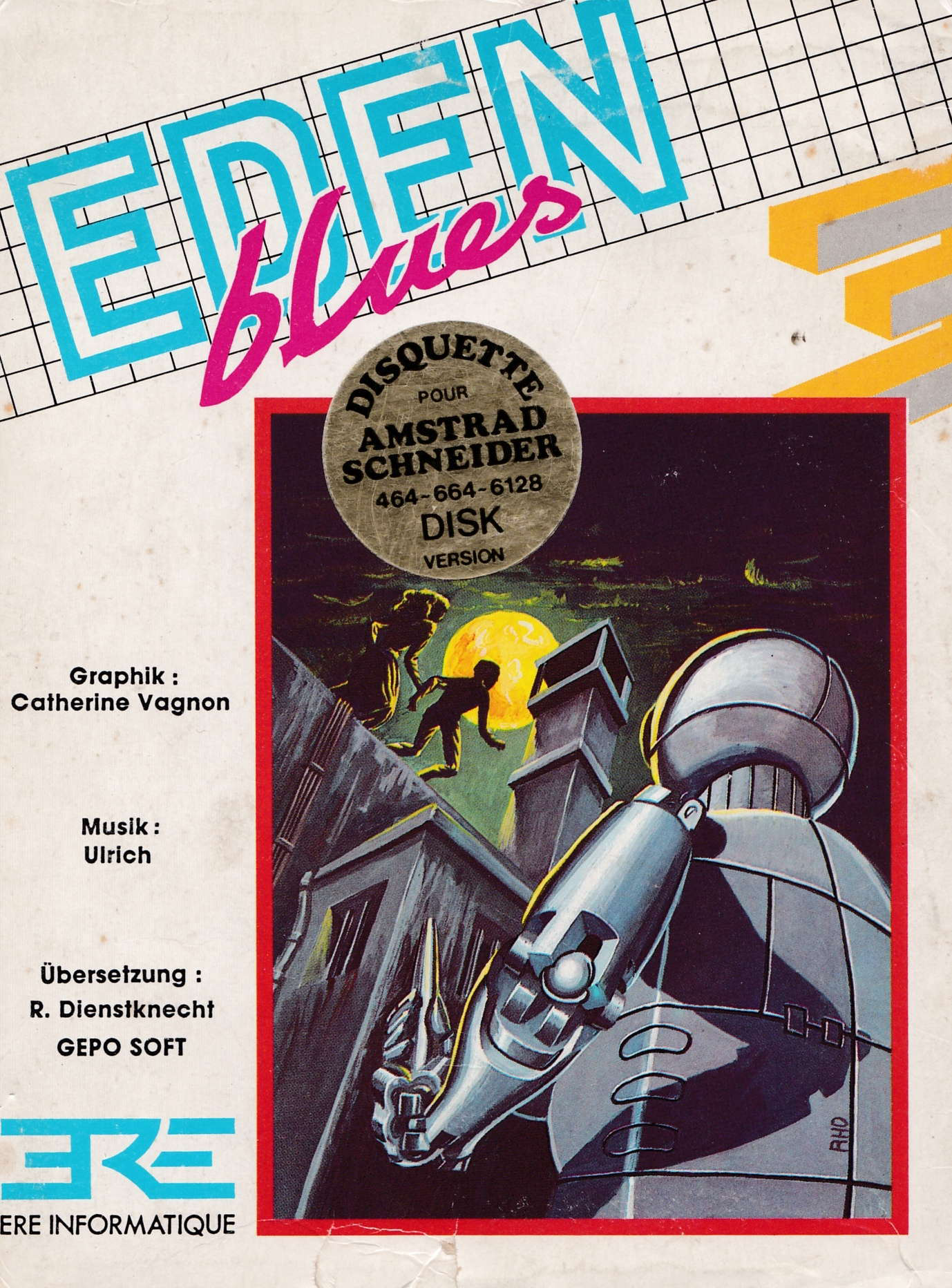 cover of the Amstrad CPC game Eden Blues  by GameBase CPC