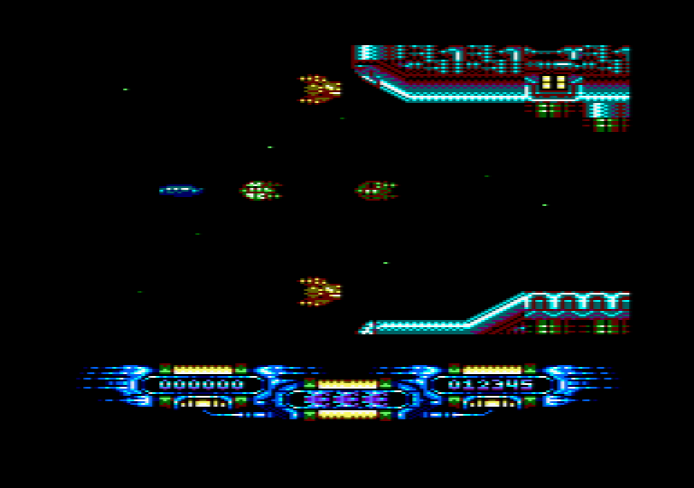 écran du jeu Amstrad CPC Edge Grinder