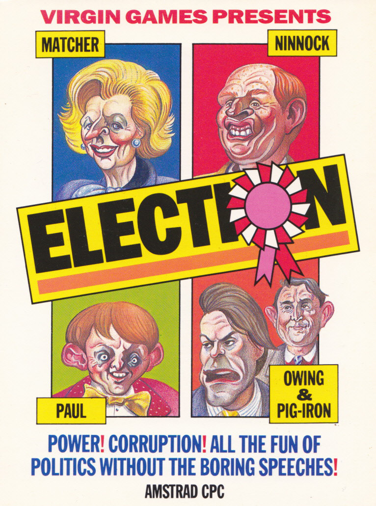 cover of the Amstrad CPC game Election  by GameBase CPC