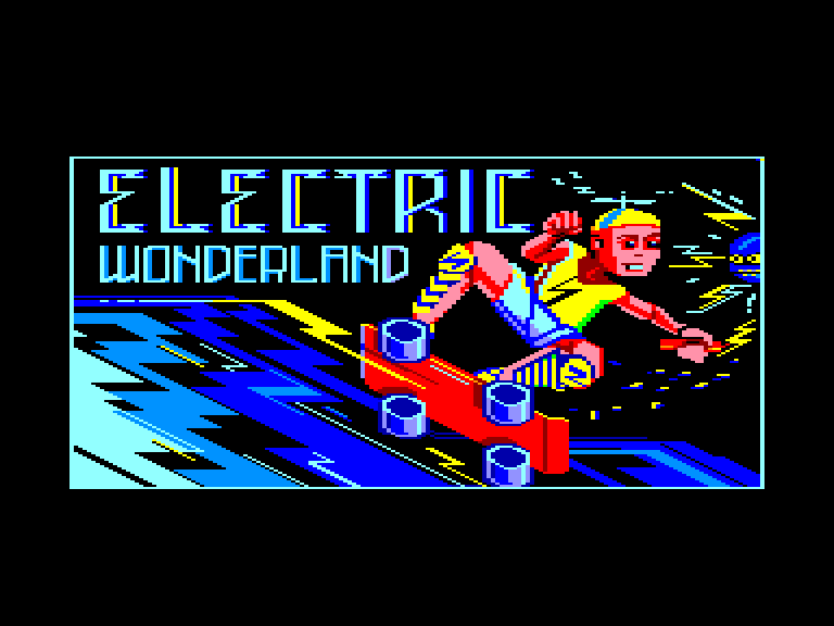 screenshot of the Amstrad CPC game Electric wonderland by GameBase CPC