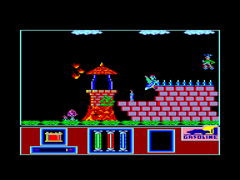 screenshot of the Amstrad CPC game Electric wonderland by GameBase CPC