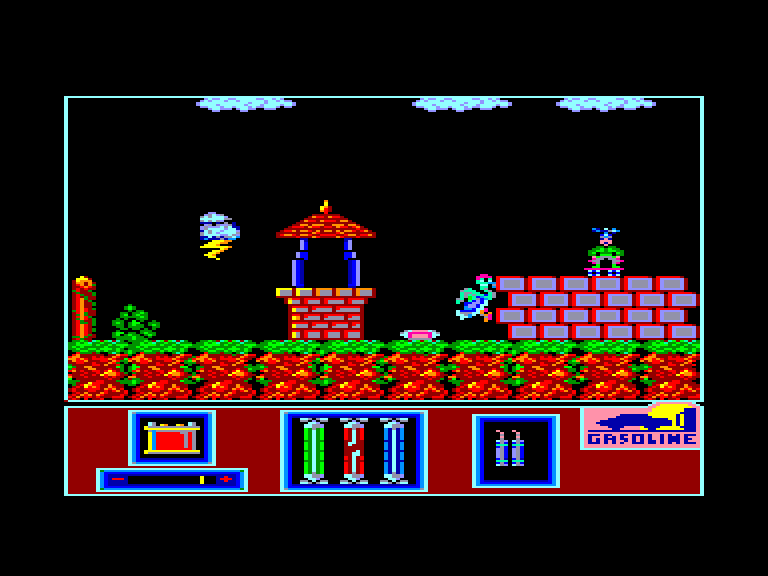 screenshot of the Amstrad CPC game Electric wonderland by GameBase CPC