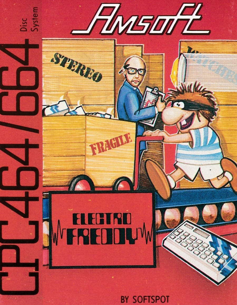 cover of the Amstrad CPC game Electro Freddy  by GameBase CPC