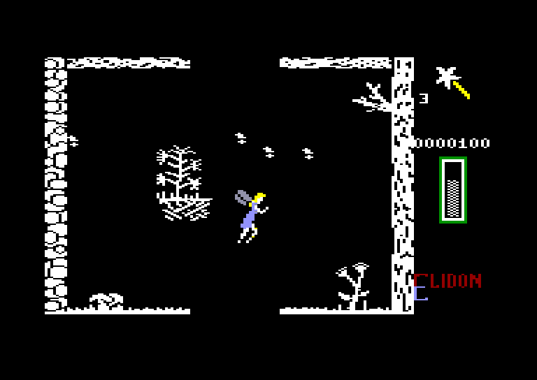 screenshot of the Amstrad CPC game Elidon by GameBase CPC
