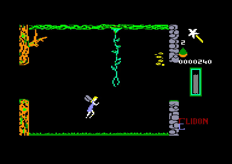 screenshot of the Amstrad CPC game Elidon by GameBase CPC