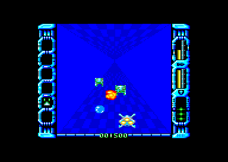 screenshot of the Amstrad CPC game Eliminator by GameBase CPC