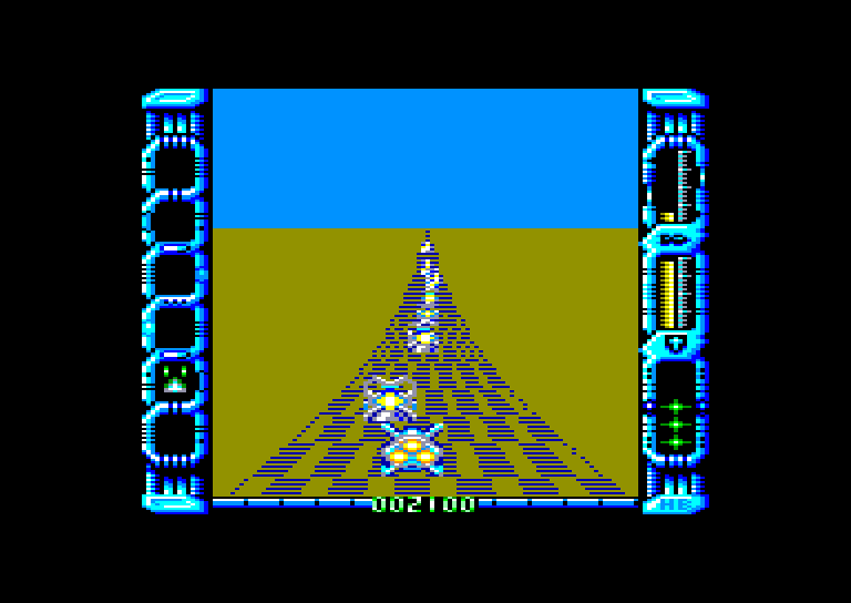 screenshot of the Amstrad CPC game Eliminator by GameBase CPC