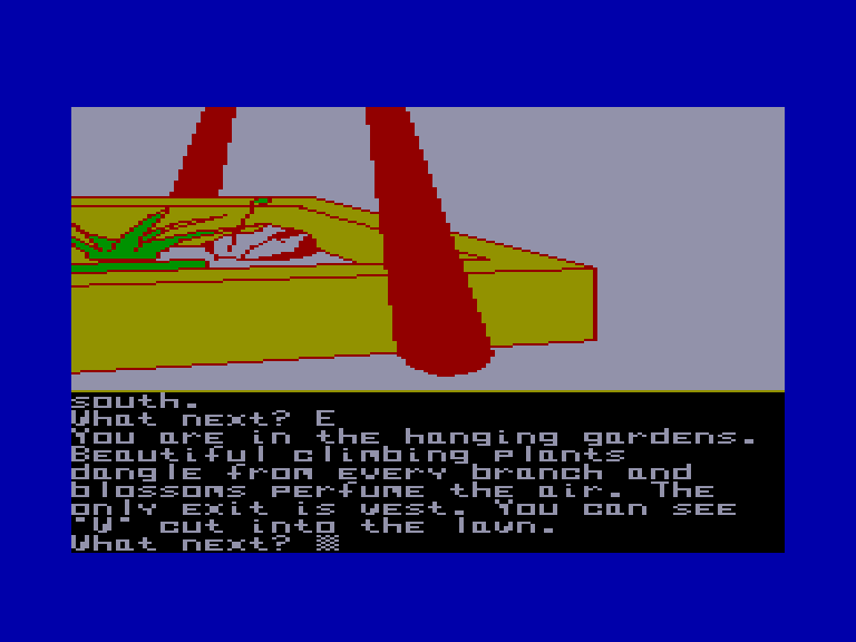 screenshot of the Amstrad CPC game Emerald isle by GameBase CPC