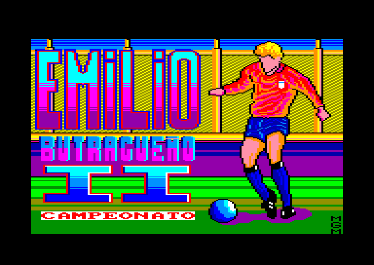 screenshot of the Amstrad CPC game Emilio Butragueno II by GameBase CPC
