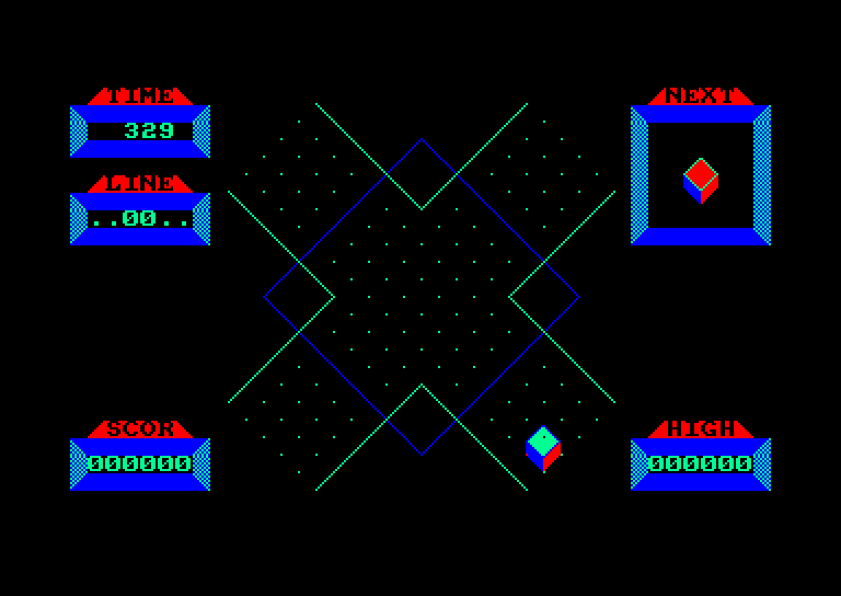 screenshot of the Amstrad CPC game Empire eclate (l') by GameBase CPC