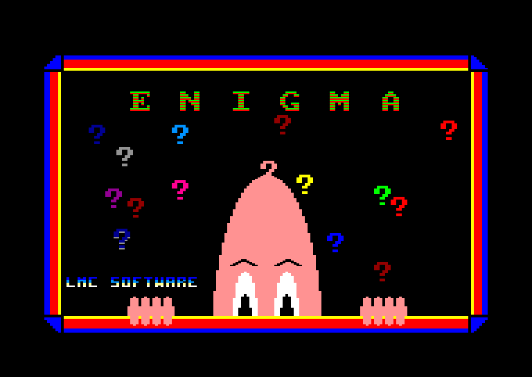 cover of the Amstrad CPC game Enigma  by GameBase CPC