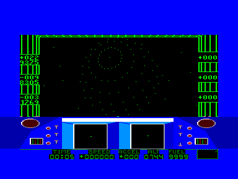screenshot of the Amstrad CPC game Enterprise by GameBase CPC
