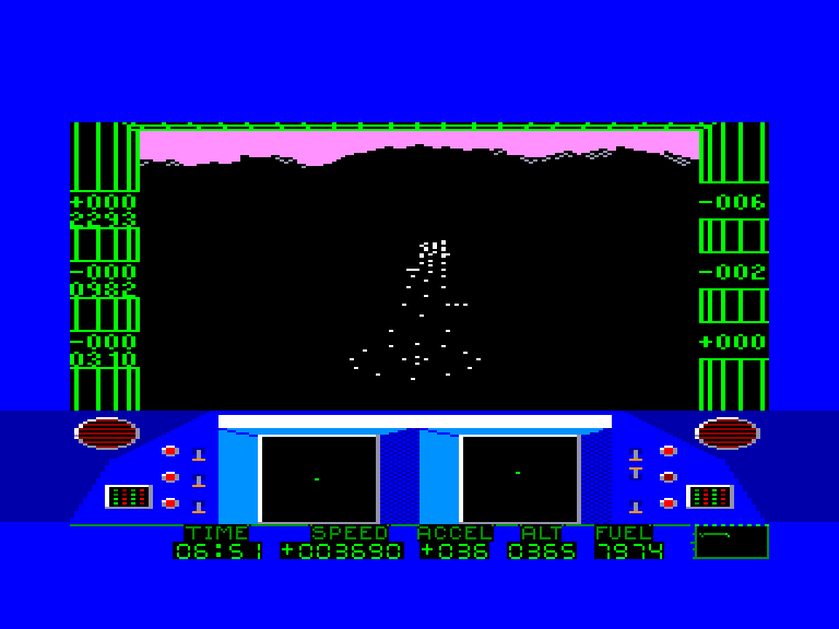 screenshot of the Amstrad CPC game Enterprise by GameBase CPC