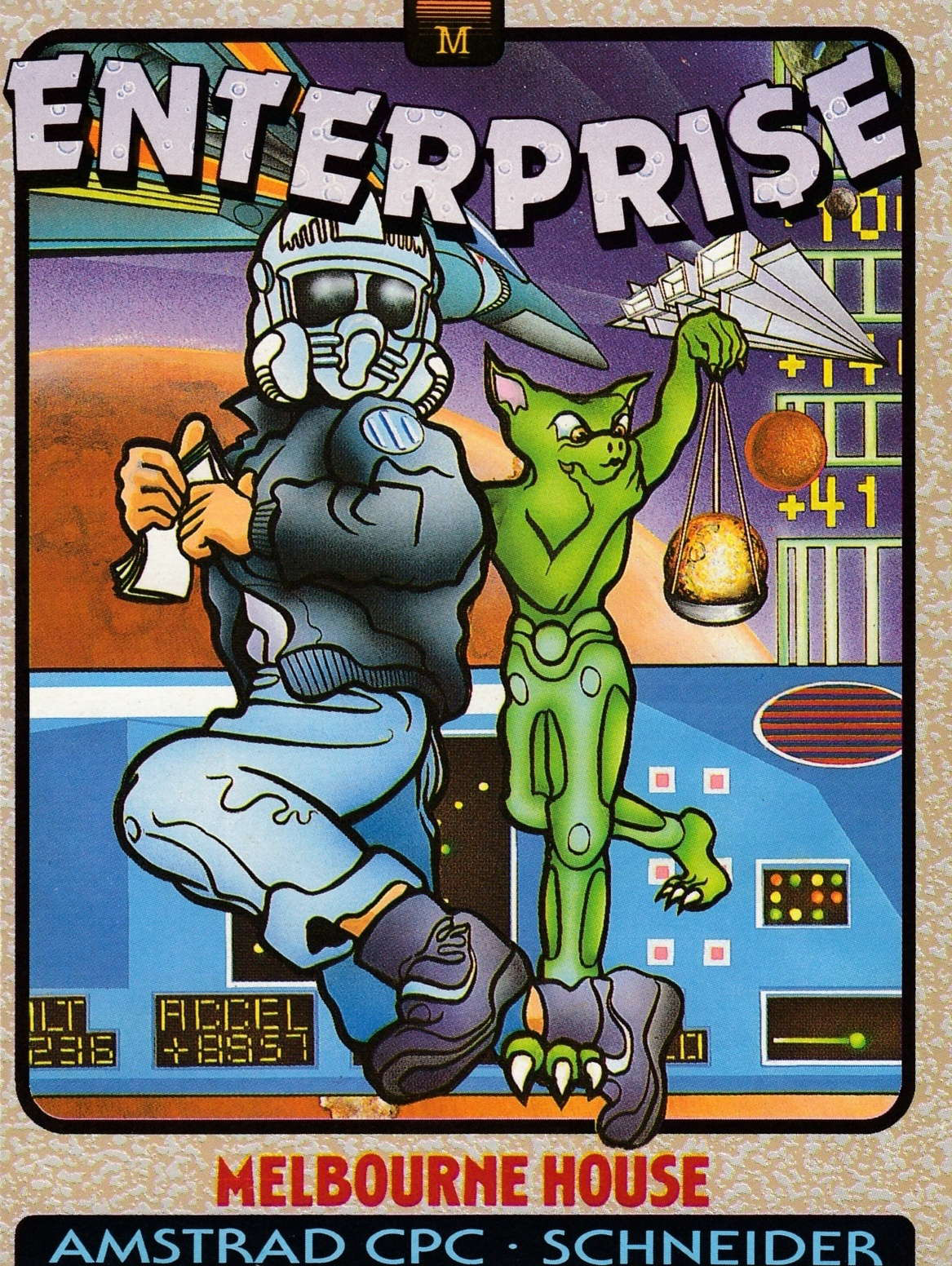 cover of the Amstrad CPC game Enterprise  by GameBase CPC