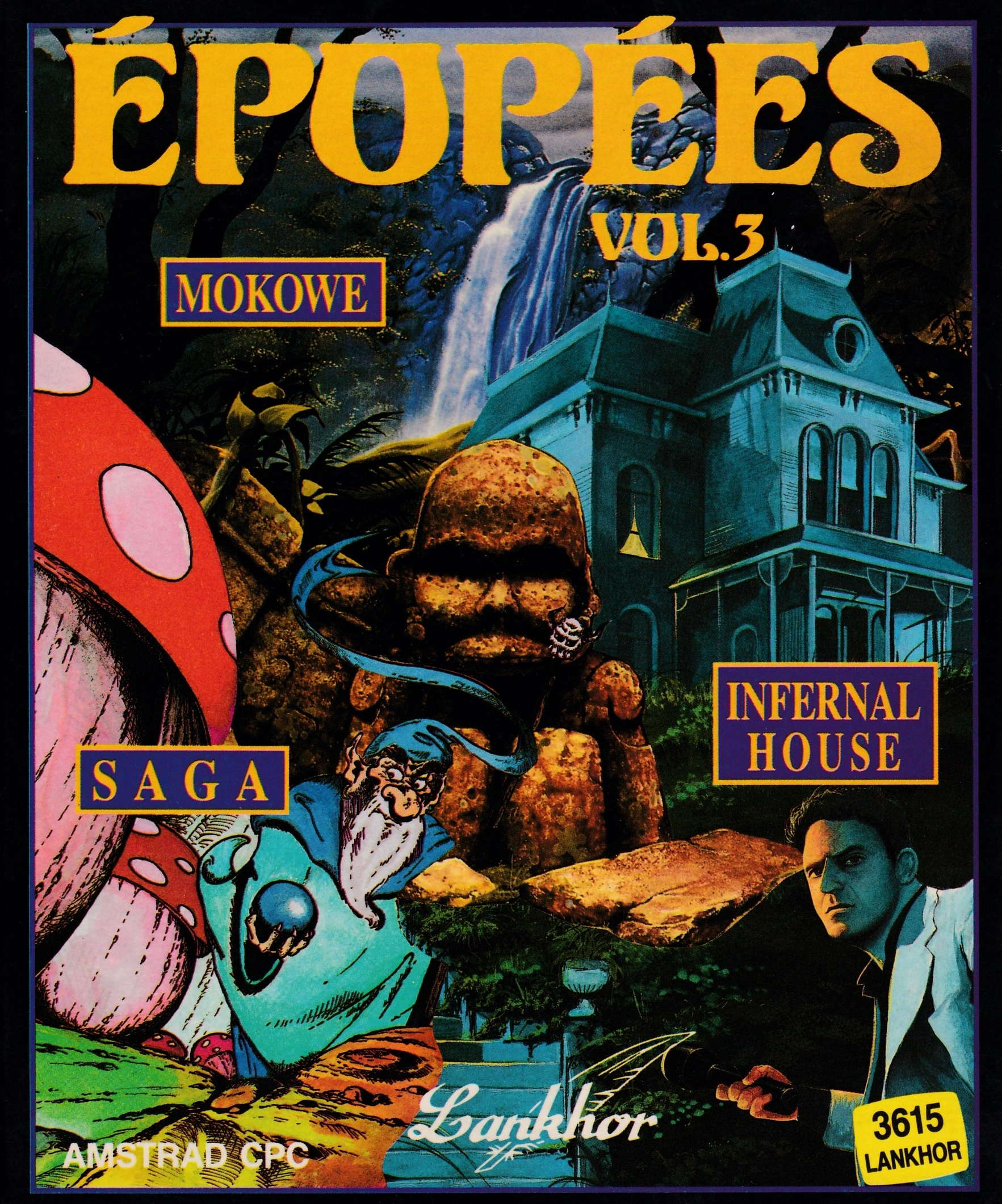 cover of the Amstrad CPC game Epopees Vol. 3  by GameBase CPC