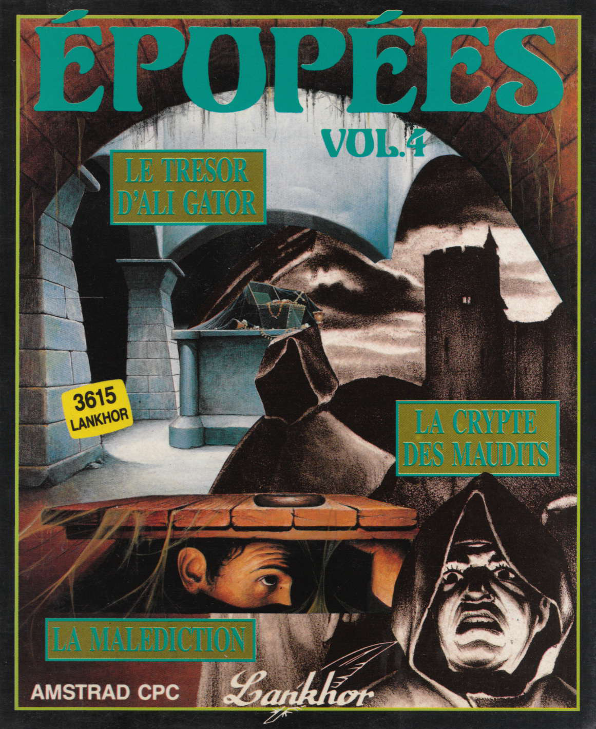 cover of the Amstrad CPC game Epopees Vol. 4  by GameBase CPC
