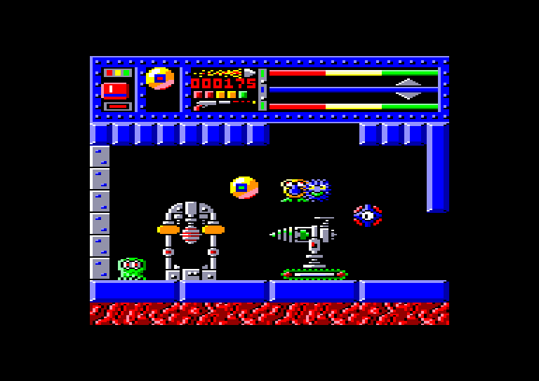 screenshot of the Amstrad CPC game Equinox by GameBase CPC