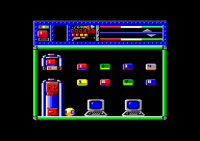 screenshot of the Amstrad CPC game Equinox by GameBase CPC