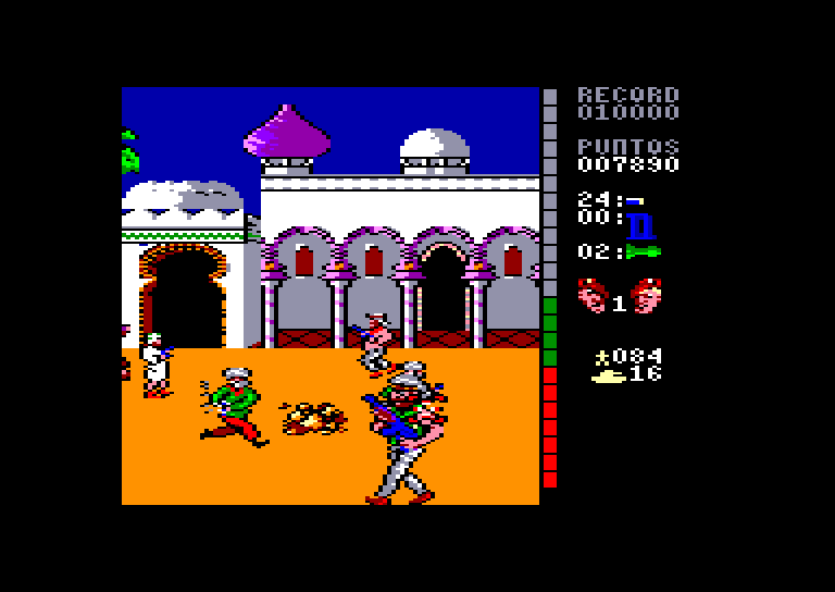 screenshot of the Amstrad CPC game Equipo a by GameBase CPC