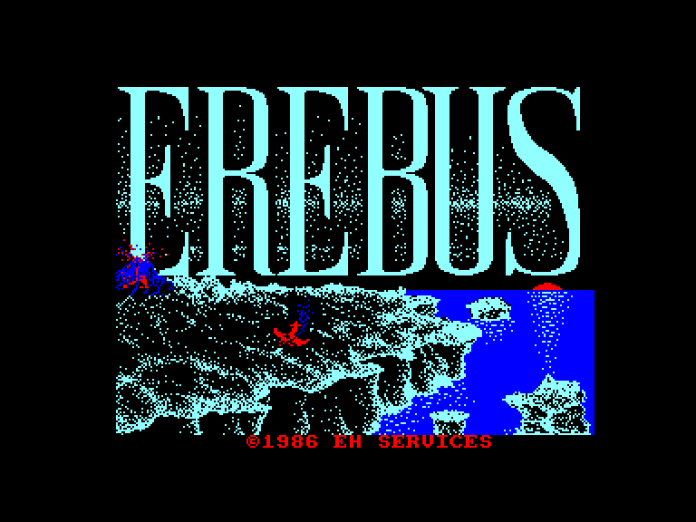 screenshot of the Amstrad CPC game Erebus by GameBase CPC