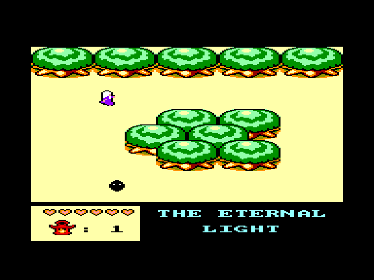 screenshot of the Amstrad CPC game Eternal Light 2 (the) by GameBase CPC