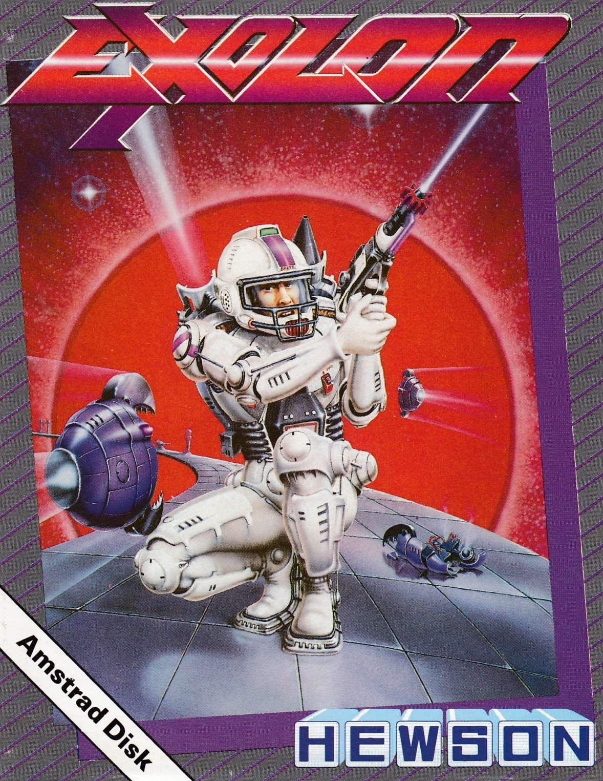 cover of the Amstrad CPC game Exolon  by GameBase CPC