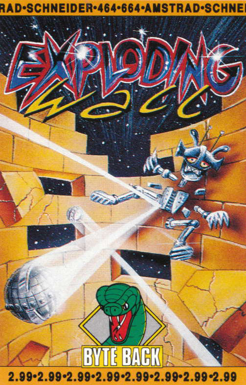 cover of the Amstrad CPC game Exploding Wall  by GameBase CPC