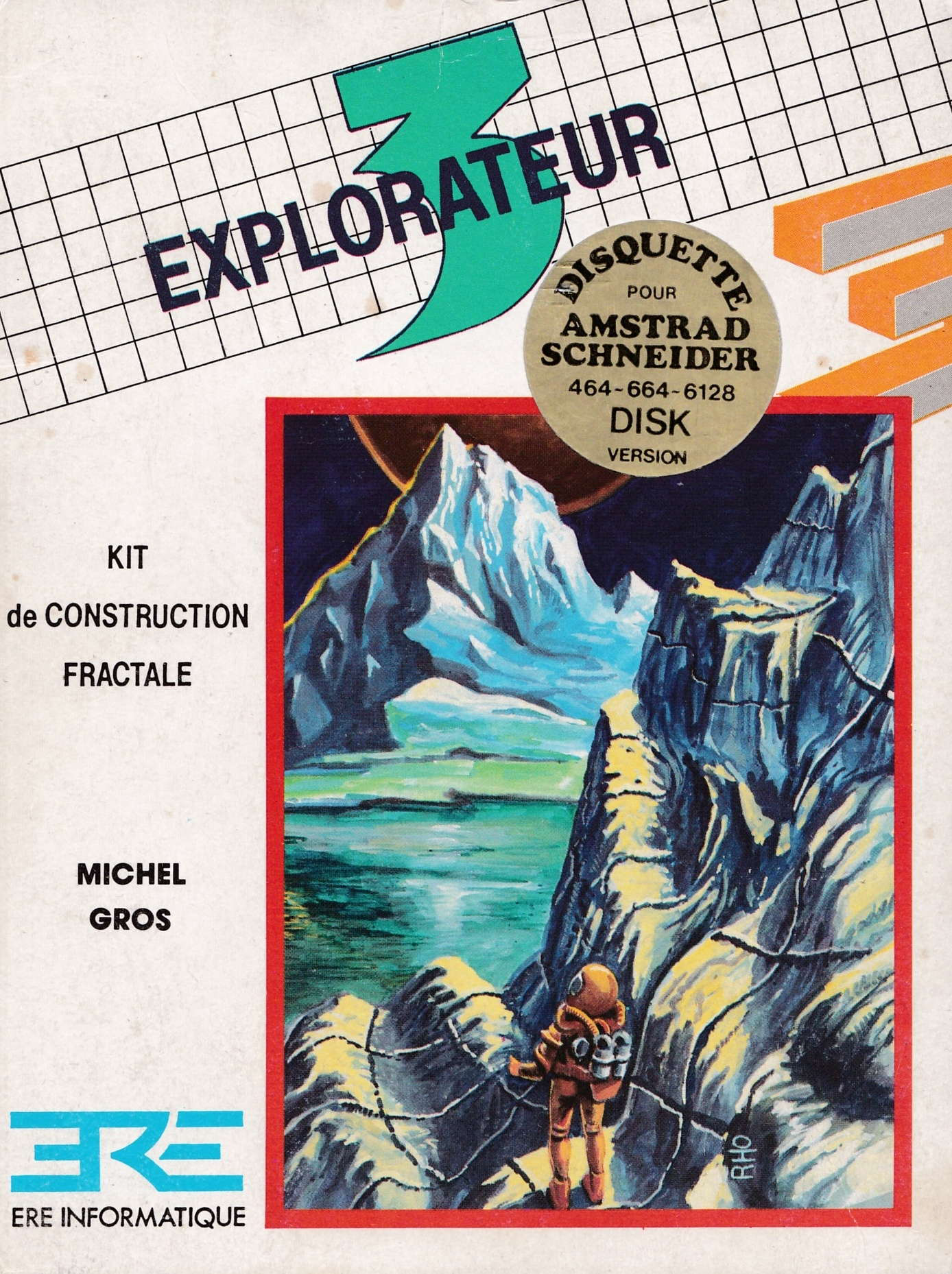 cover of the Amstrad CPC game Explorateur 3  by GameBase CPC