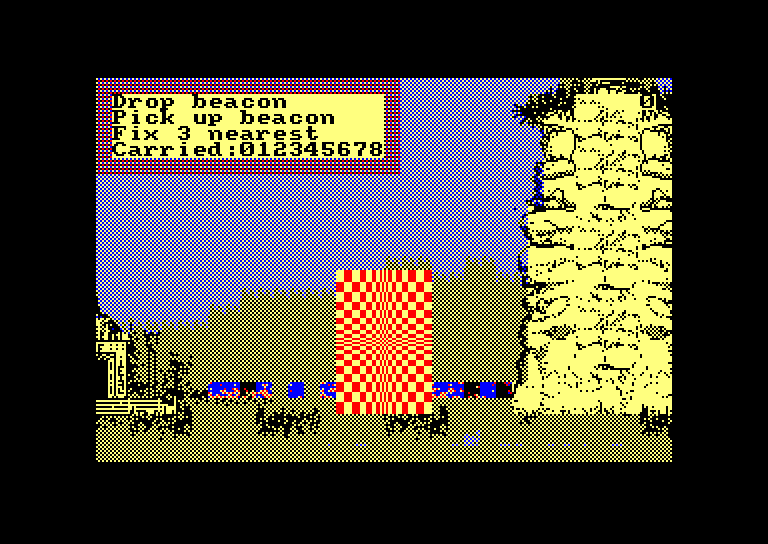 screenshot of the Amstrad CPC game Explorer by GameBase CPC