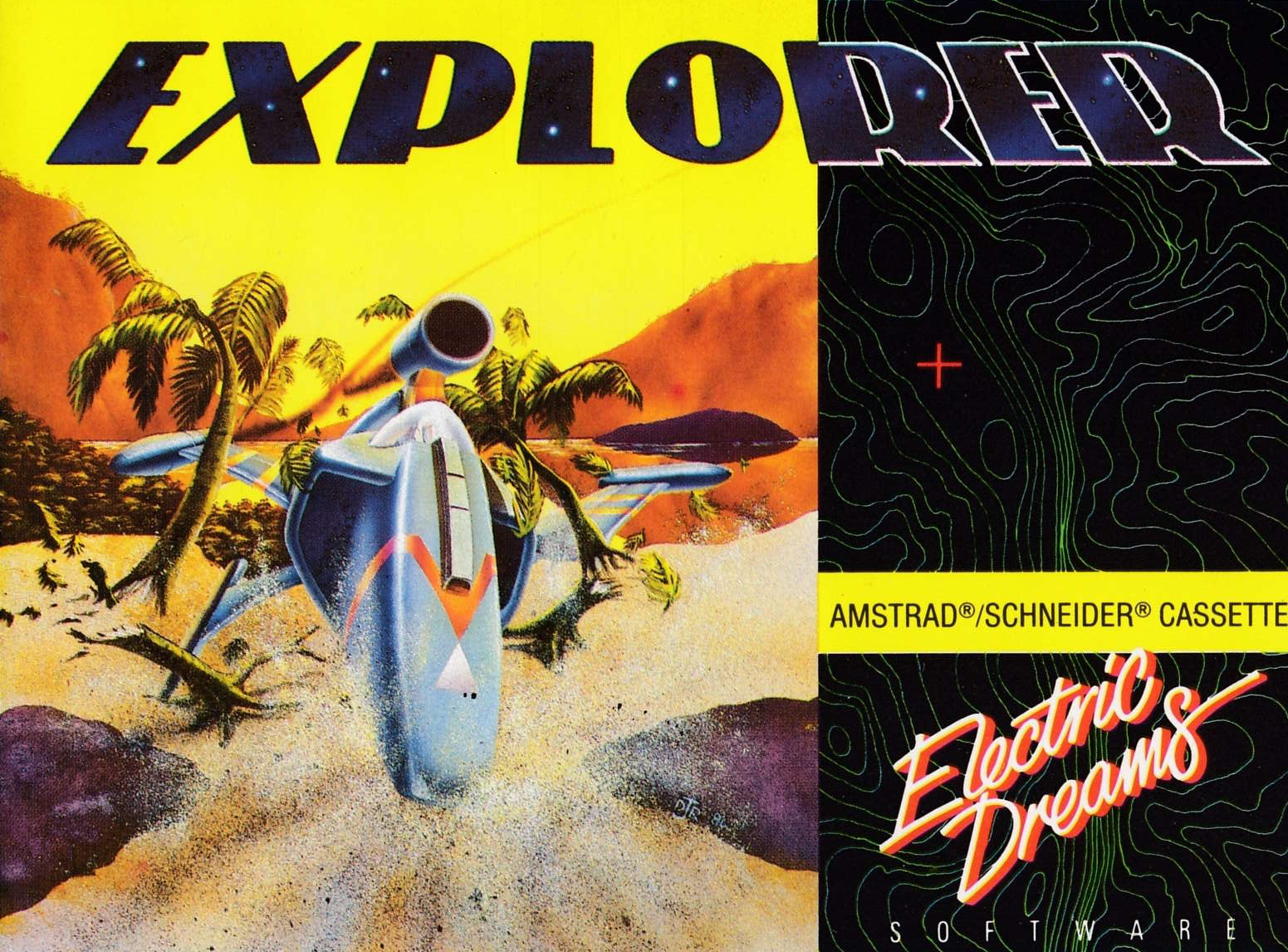 cover of the Amstrad CPC game Explorer  by GameBase CPC