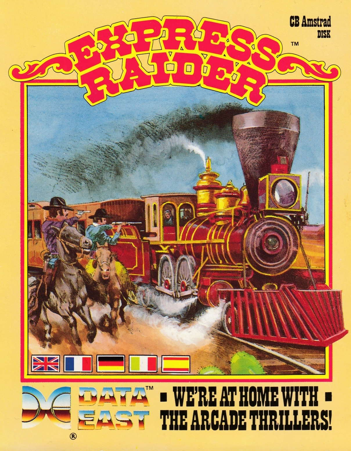 cover of the Amstrad CPC game Express Raider  by GameBase CPC