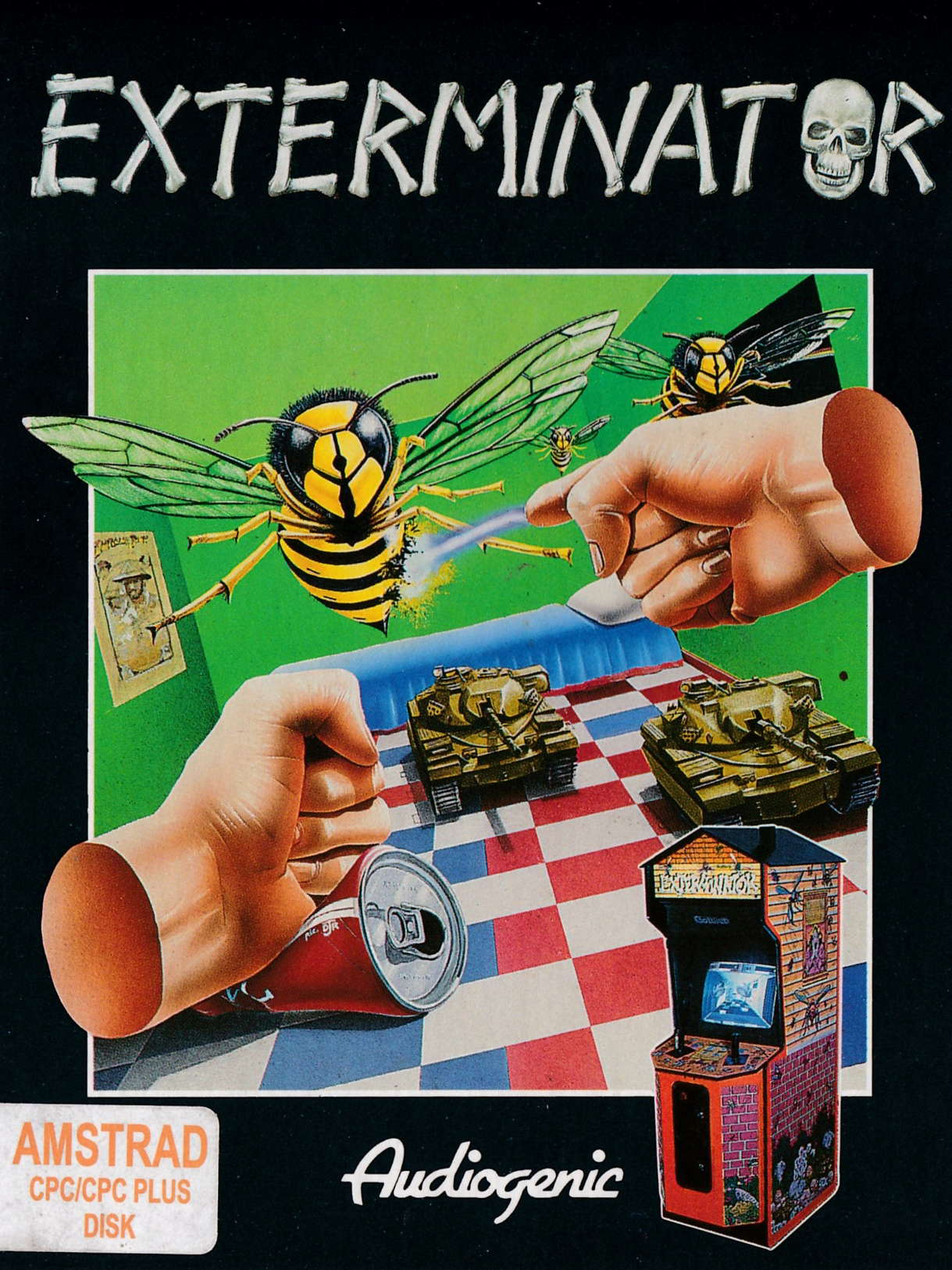 cover of the Amstrad CPC game Exterminator  by GameBase CPC
