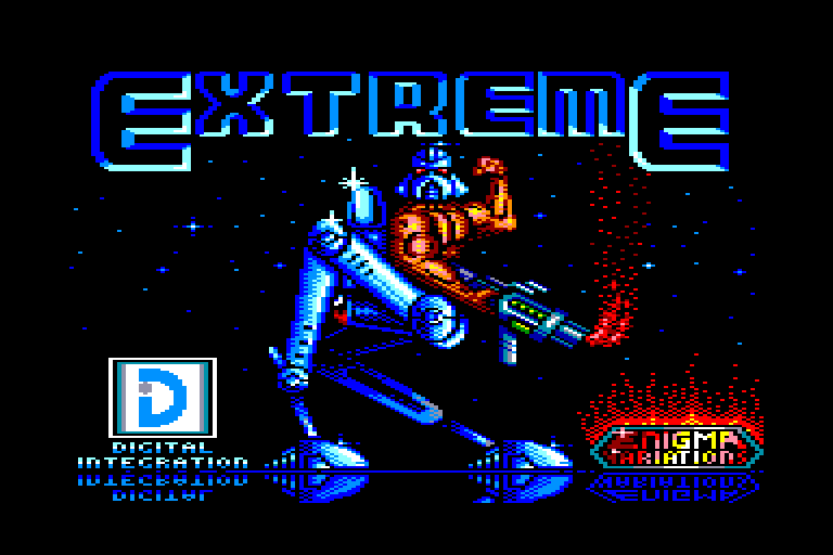 screenshot of the Amstrad CPC game Extreme by GameBase CPC