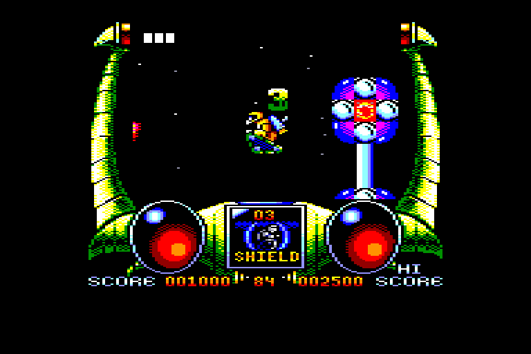 screenshot of the Amstrad CPC game Extreme by GameBase CPC