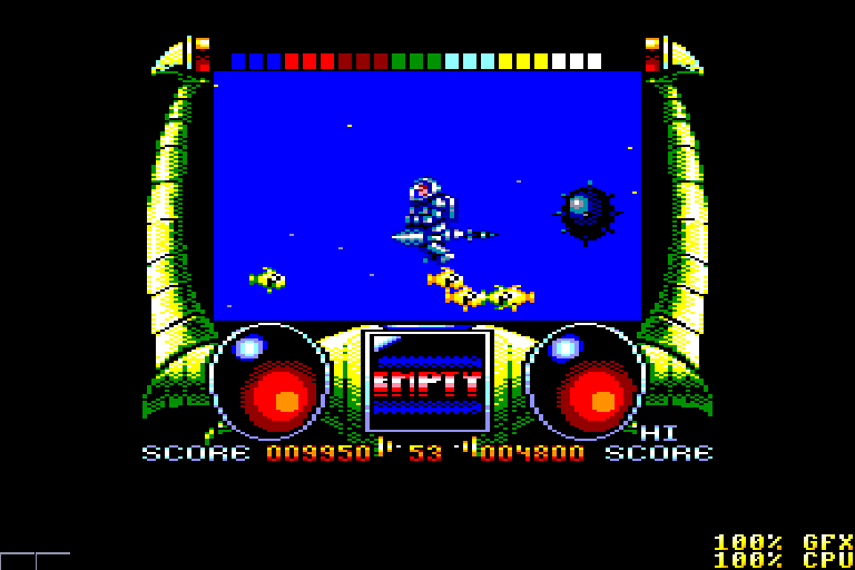 screenshot of the Amstrad CPC game Extreme by GameBase CPC