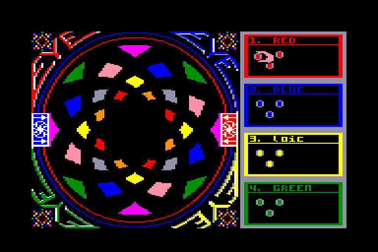 screenshot of the Amstrad CPC game Eye by GameBase CPC