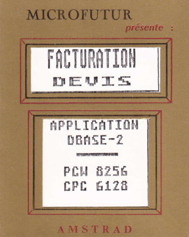 cover of the Amstrad CPC game Facturation - Devis  by GameBase CPC