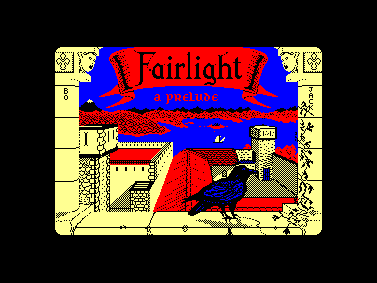 screenshot of the Amstrad CPC game Fairlight: a prelude by GameBase CPC