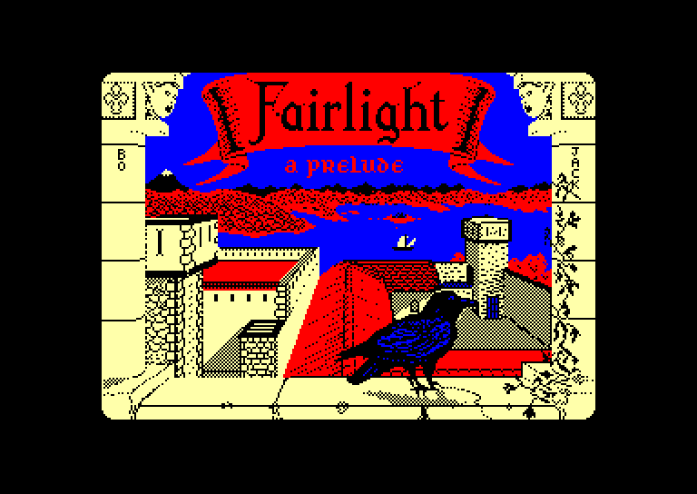 screenshot of the Amstrad CPC game Fairlight - The Legend by GameBase CPC