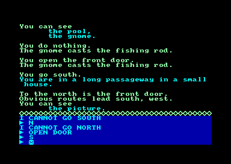screenshot of the Amstrad CPC game Fantasia diamond by GameBase CPC