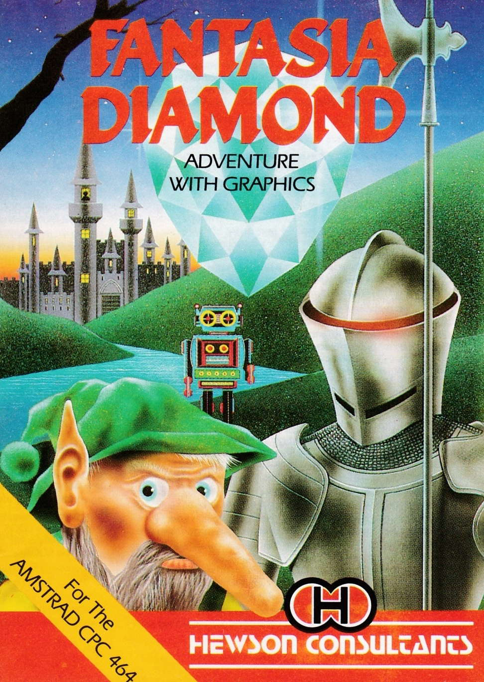 cover of the Amstrad CPC game Fantasia Diamond  by GameBase CPC