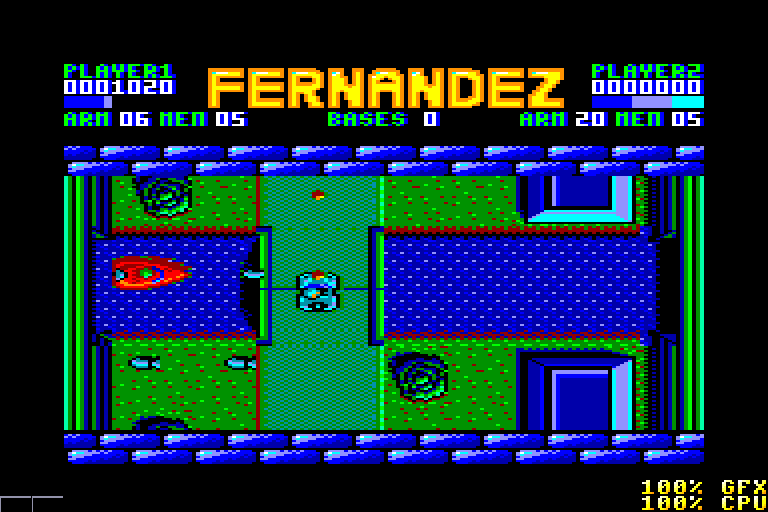 screenshot of the Amstrad CPC game Fernandez must die by GameBase CPC