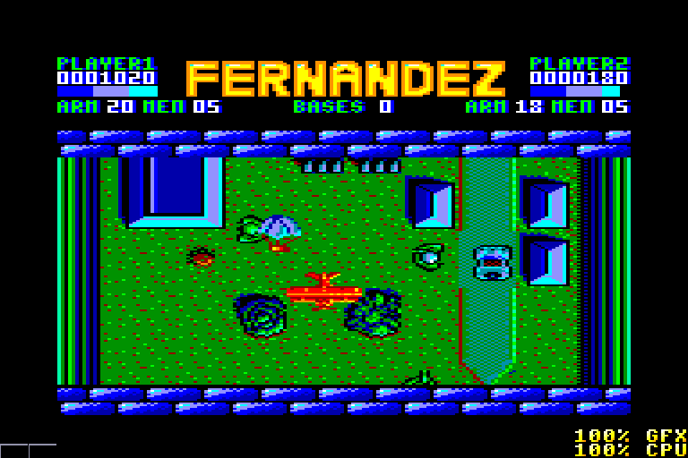 screenshot of the Amstrad CPC game Fernandez must die by GameBase CPC