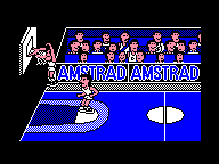 screenshot of the Amstrad CPC game Fernando Martin Basket Master by GameBase CPC