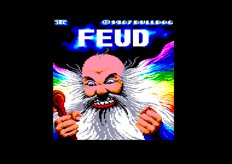 screenshot of the Amstrad CPC game Feud by GameBase CPC
