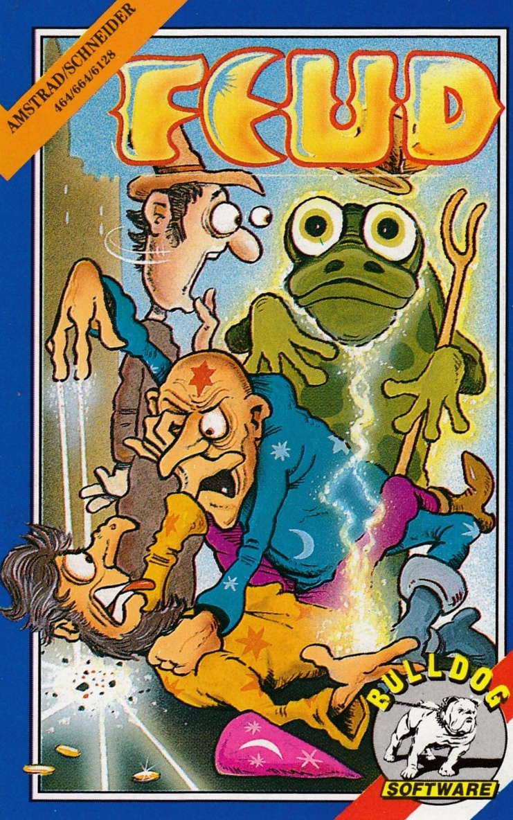 cover of the Amstrad CPC game Feud  by GameBase CPC